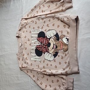 Minnie mouse  Sequin bow Sweater
